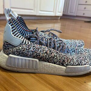 adidas Boost NMD R1 Primeknit Color Static Mens 12.5